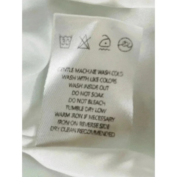 Tuckernuck Beulah Style Charlotte Chevron Printed Midi Dress Green size L - Picture 6 of 10